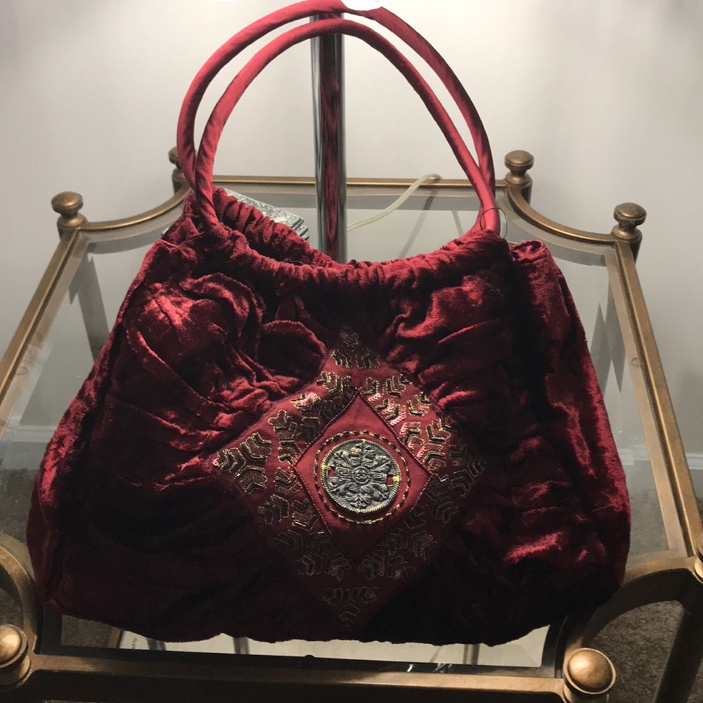Lovely velvet bag